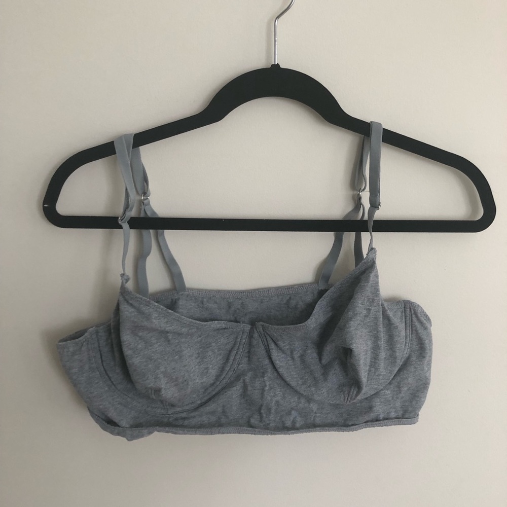 UO grey bralette